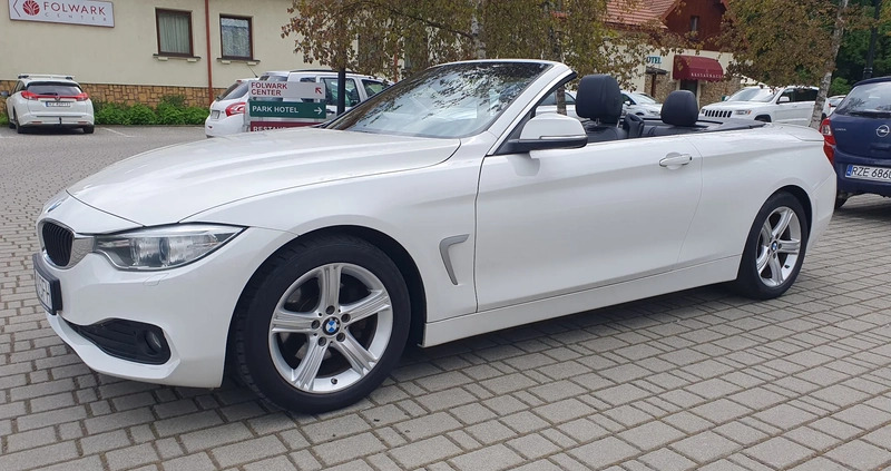 BMW Seria 4 cena 99999 przebieg: 104000, rok produkcji 2015 z Rzeszów małe 529